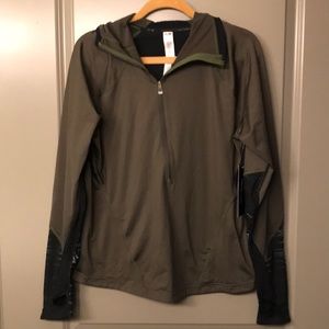 Long sleeve athletic hoodie